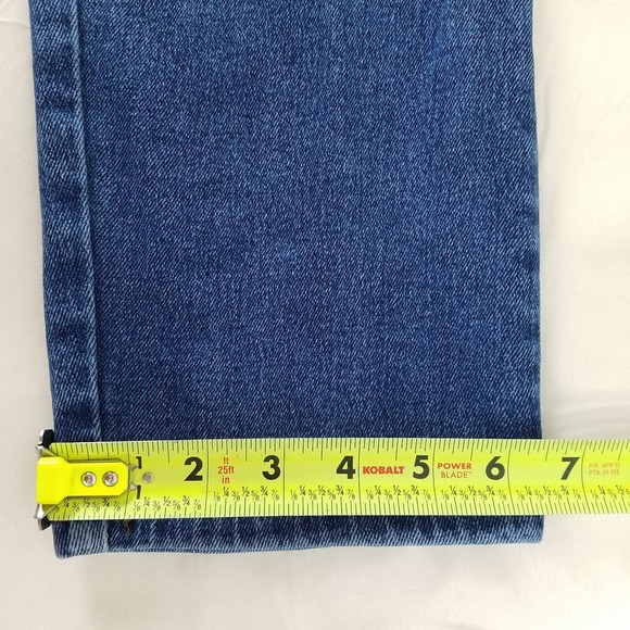 Vintage Route 66 Jeans Juniors 17 High Rise Womens Straight Leg Blue‎ Denim - Picture 7 of 16